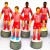 Subbuteo Andrew Table Soccer Olympiacos 2023-24 ,12 figures ,no bases ,no box